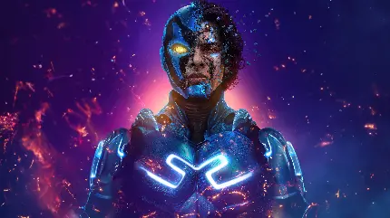 والپیپر Blue Beetle با بازی Xolo Maridueña با کیفیت بالا