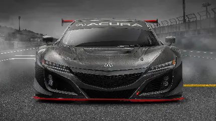 والپیپر ماشین مسابقه ای آکورا NSX GT3 Evo 2019 با کیفیت 4K