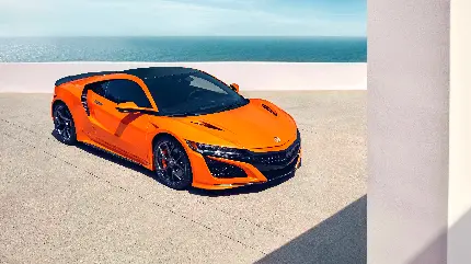 تصویر زمینه ماشین آکورا NSX 2019 با کیفیت 4K