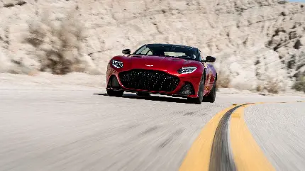 چاپ پوستر تصویر خیره کننده استون مارتین DBS Superleggera