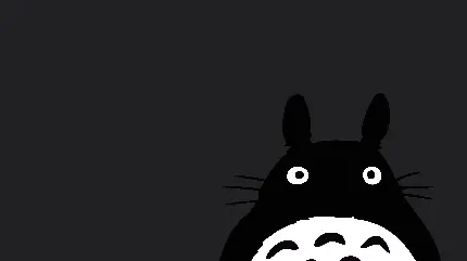 والپیپر مینیمال Totoro با کیفیت 5K
