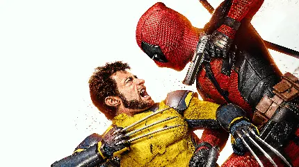 تصویر Deadpool و Wolverine با کیفیت 5K برای چاپ