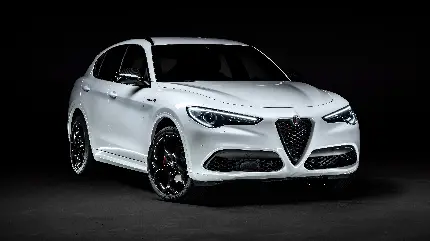 چاپ پوستر عکس آلفارومئو Stelvio Veloce TI 2020 با کیفیت 5K