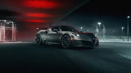 تصویر آلفارومئو 4C نمسیس مدل 2018 با کیفیت 4K و رزولوشن بالا