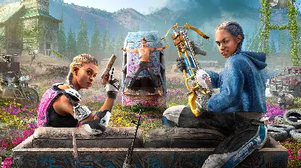 تصویر بازی Far Cry New Dawn با کیفیت HD 4K