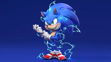زیباترین عکس Sonic The Hedgehog با کیفیت 5K