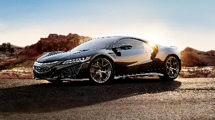 بک گراند ماشین آکورا NSX نمایشگاه ژنو 2017 با کیفیت HD