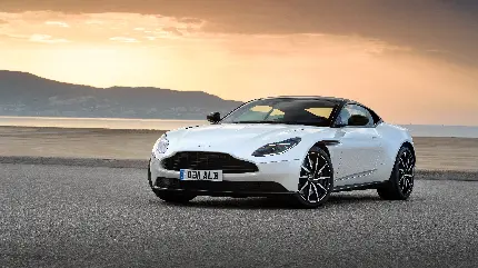 عکس ماشین استون مارتین DB11 V8 با کیفیت 4K