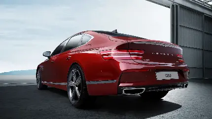 چاپ پوستر تصویر ماشین جنسیس G80 اسپورت 2021 برای موبایل