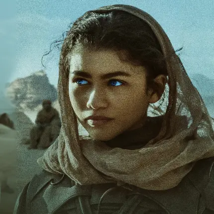 عکس زندایا در نقش چانی با کیفیت فول اچ دی