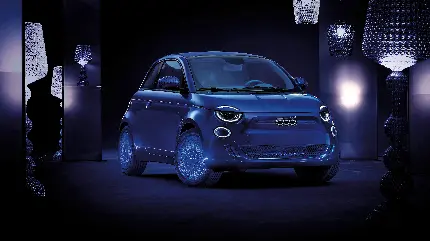 تصویر فیات 500 نسخه کارتل 2020 با کیفیت 5K برای چاپ پوستر