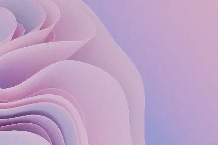 تصویر سه بعدی موج های صورتی فانتزی با کیفیت 5K