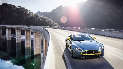 چاپ پوستر تصویر استون مارتین V8 Vantage N430 2014 با کیفیت HD