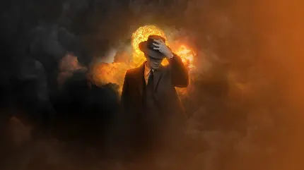 عکس Oppenheimer با کیفیت 5K برای والپیپر