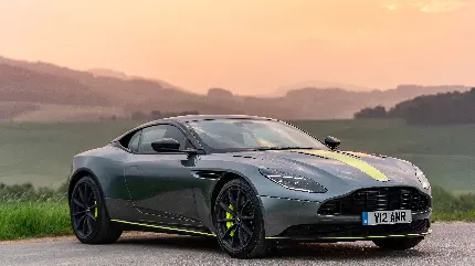چاپ پوستر عکس اختصاصی استون مارتین DB11 AMR Signature Edition