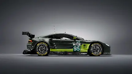 چاپ پوستر والپیپر استون مارتین V8 Vantage GTE 2016 برای دانلود