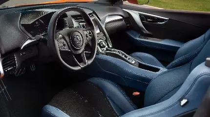 تصویر داخلی ماشین آکورا NSX 2019 با کیفیت 4K