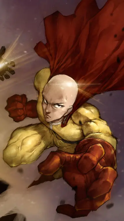 تخته شاسی انیمه One Punch Man با کیفیت فول اچ دی