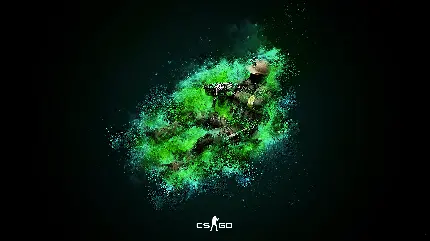 والپیپر دارک بازی کانتر استرایک با کیفیت 4K و ابعاد 3840x2160