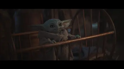تصویر The Mandalorian و بیبی یودا از سری Star Wars
