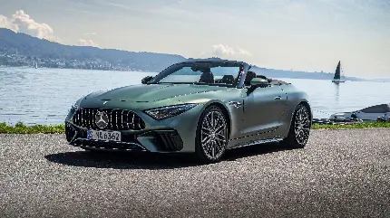 عکس مرسدس AMG SL با کیفیت بالا