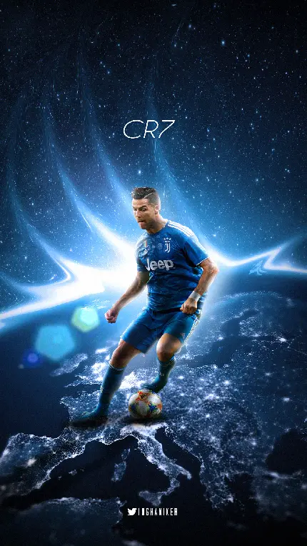 عکس ورزشی Cristiano Ronaldo با کیفیت HD برای والپیپر
