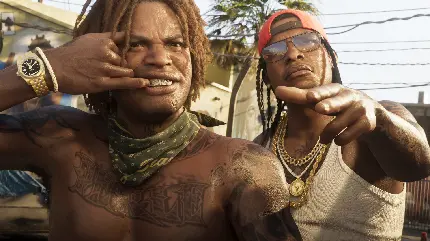 تصویر محیط بازی GTA 6 با جزئیات خیره کننده و کیفیت HDR
