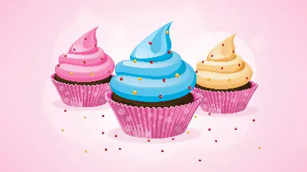 عکس بستنی و کاپ کیک با کیفیت بالا برای دانلود رایگان