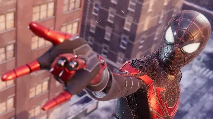 والپیپر Spider-Man Miles Morales برای PS4 و PS5