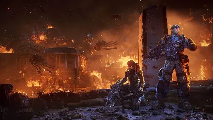 تصویر بازی Gears of War با کیفیت HD و 4K برای علاقه مندان