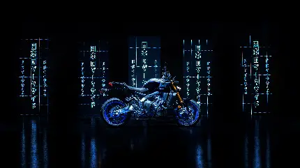 والپیپر موتورسیکلت یاماها با کیفیت AMOLED و رزولوشن 4K