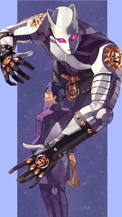 تصویر انیمه ای JoJo's Bizarre Adventure با کیفیت 4K