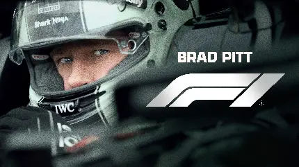 تصویر برد پیت در فیلم F1 2025 با کیفیت HD