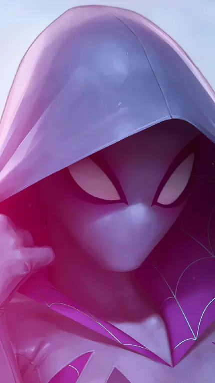 والپیپر کمیک Spider-Gwen برای موبایل با کیفیت 4K