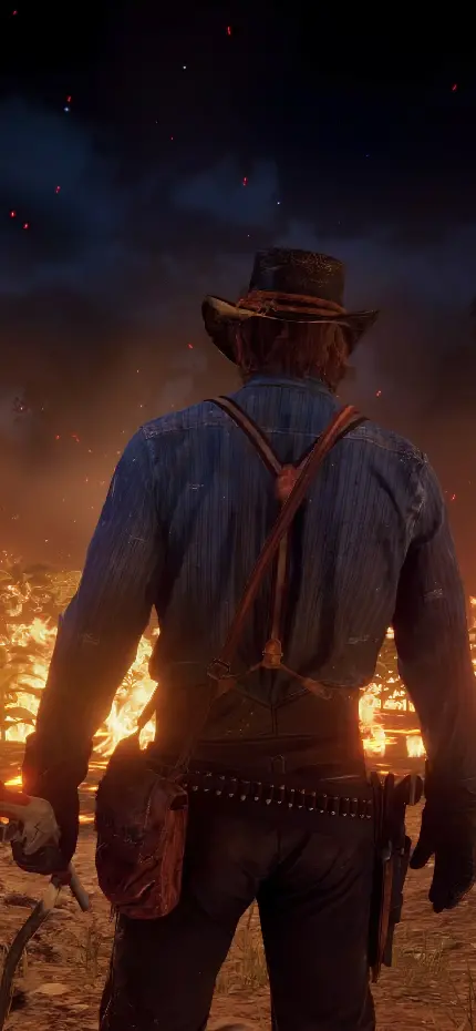 تصویر بازی Red Dead Redemption 2 برای قاب موبایل