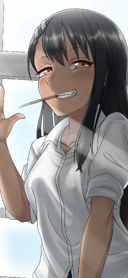 تصویر شخصیت Nagatoro از انیمه Don't Toy with Me با کیفیت فول اچ دی