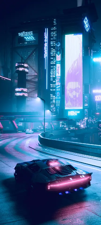 تصویر زمینه بازی Cyberpunk 2077 با کیفیت اچ دی