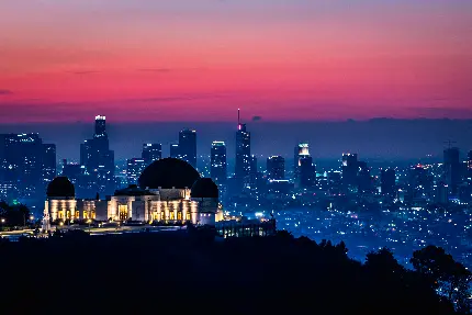 griffith-observatory-los-angeles-california-sunrise-pink-5998x4004-4721