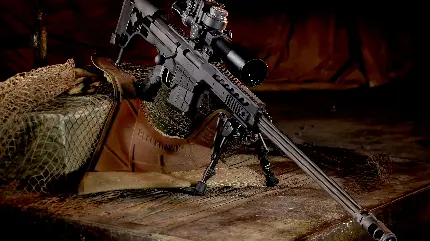 عکس تفنگ سنجاقکی Barrett M98B با کیفیت بالا برای چاپ