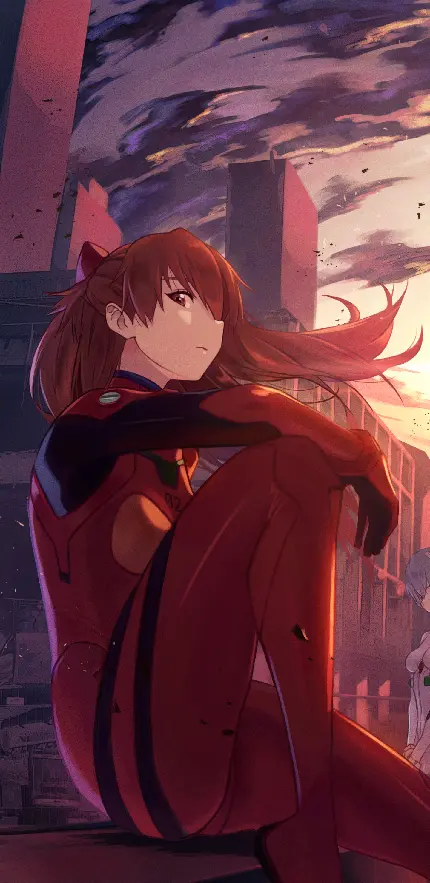 والپیپر انیمه Neon Genesis Evangelion با کیفیت فول اچ دی