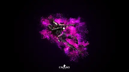 والپیپر تاریک بازی CS GO با کیفیت اچ دی