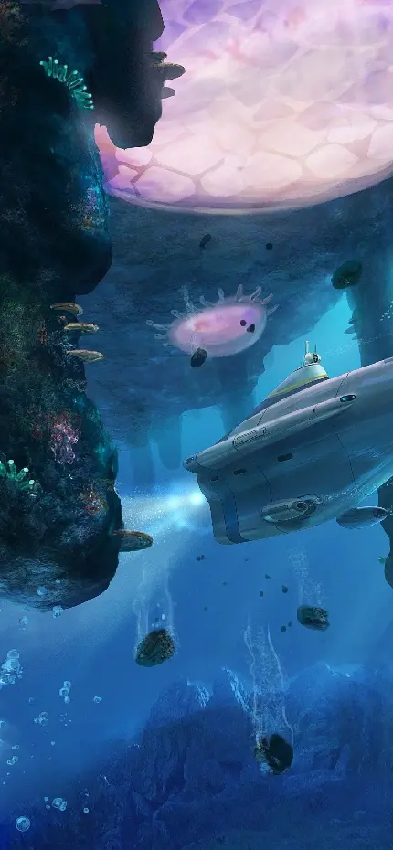 والپیپر بازی Subnautica با کیفیت فول اچ دی