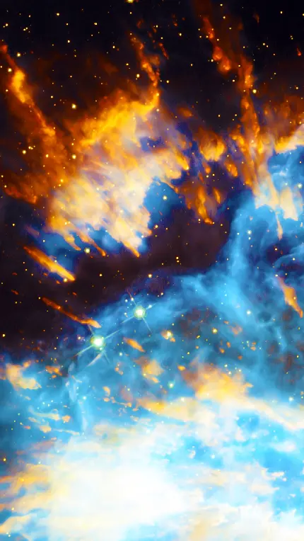 والپیپر علمی تخیلی Nebula با کیفیت اچ دی برای موبایل آنر