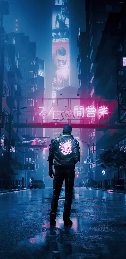 والپیپر بازی Cyberpunk 2077 با کیفیت بالا برای موبایل