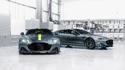 چاپ پوستر عکس استون مارتین Vantage AMR Pro Rapide AMR 2018 برای دانلود رایگان