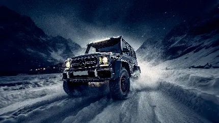 عکس Mercedes Benz AMG G با کیفیت 5K برای والپیپر