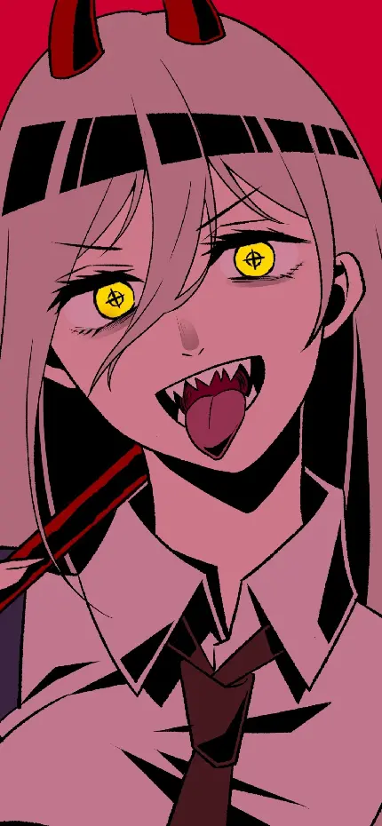 والپیپر انیمه Chainsaw Man با کیفیت 4K برای موبایل