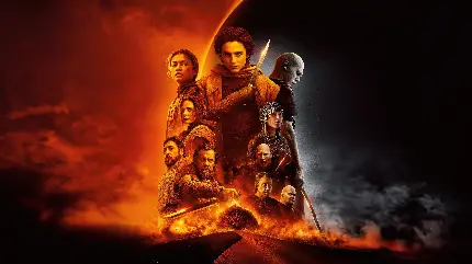 عکس فیلم Dune Part Two با کیفیت 8K
