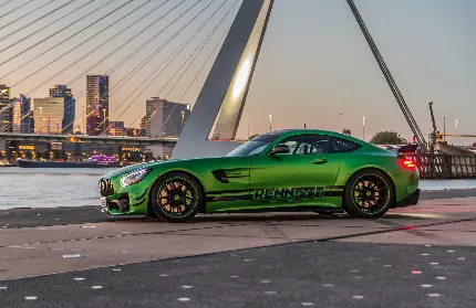تصویر مرسدس AMG GT با کیفیت 4K برای والپیپر