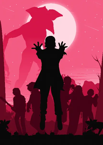 والپیپر سریال Stranger Things با کیفیت بسیار بالا